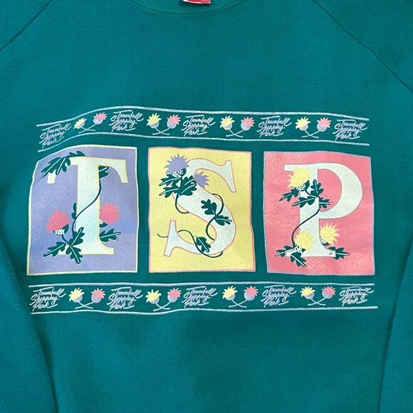 Vintage Fruit of the Loom "TSP" Sweatshirt ~ Women's Size XL - Picture 2 of 4